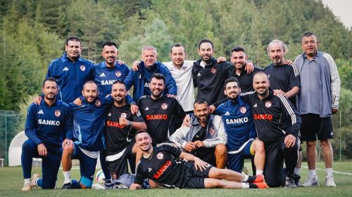 Gaziantep FK'da teknik ekip hazır kıta